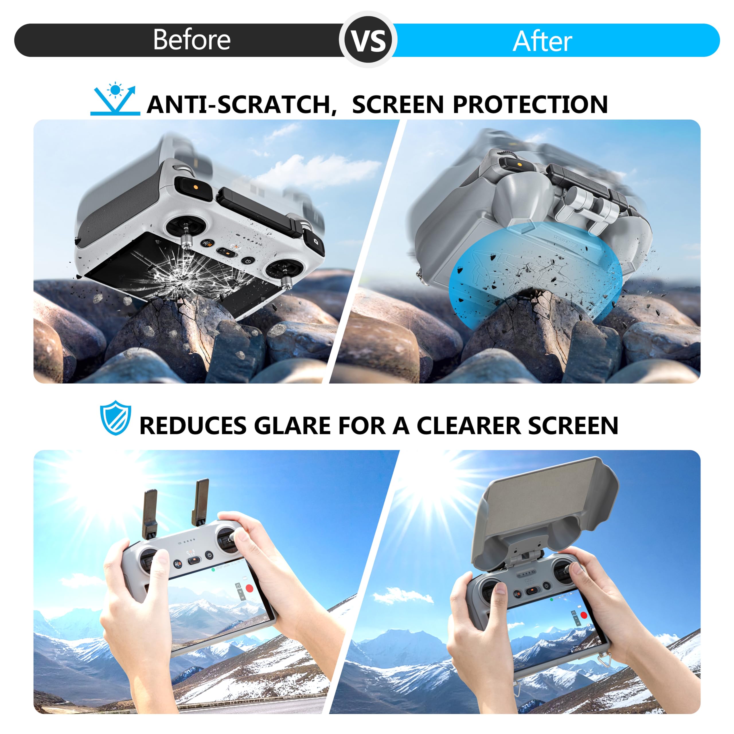 Mini 4 Pro Zonnekap voor DJI R - Dji Drone Mini 4 Pro recensie en prijs
