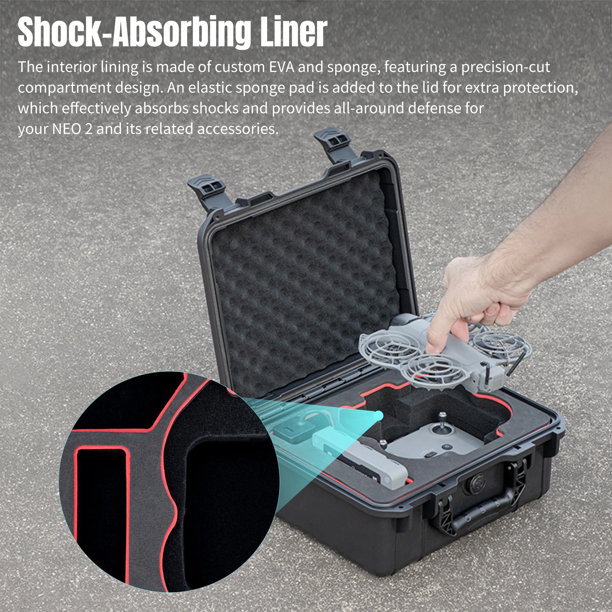 Voor DJI Neo 2 Draagbare Opber - Drone Hard Shell Case recensie en prijs