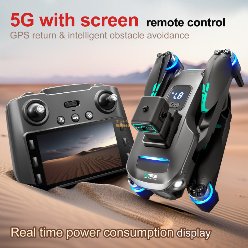 8K Dual Camera 5G WIFI FPV Afs - Drone Power Bank recensie en prijs