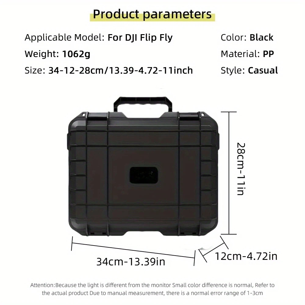 Voor DJI Flip harde opbergkoff - Drone Hard Shell Case recensie en prijs