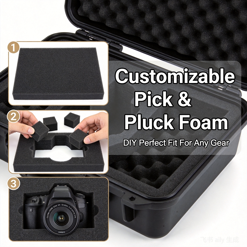 Voorgeknipte spons fotografie  - Drone Hard Shell Case recensie en prijs