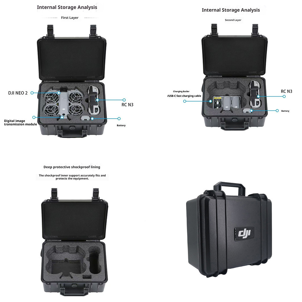 Geschikt voor DJI NEO2 bescher - Drone Carrying Case recensie en prijs