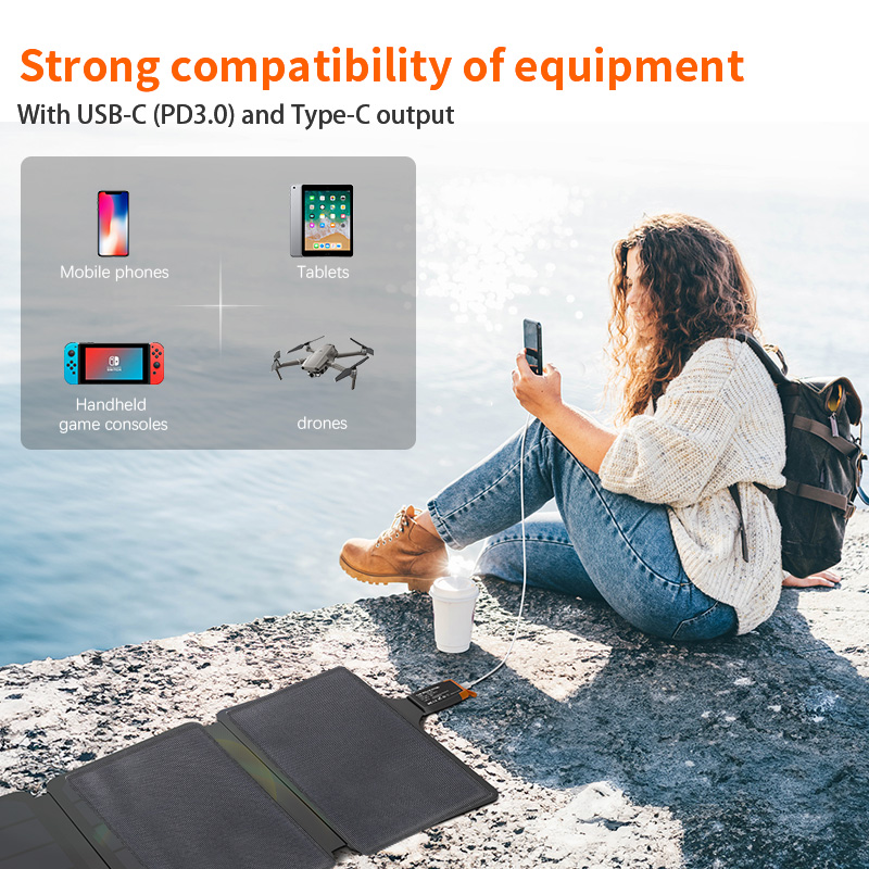 40W opvouwbaar zonnepaneel, zo - Drone Solar Charger recensie en prijs